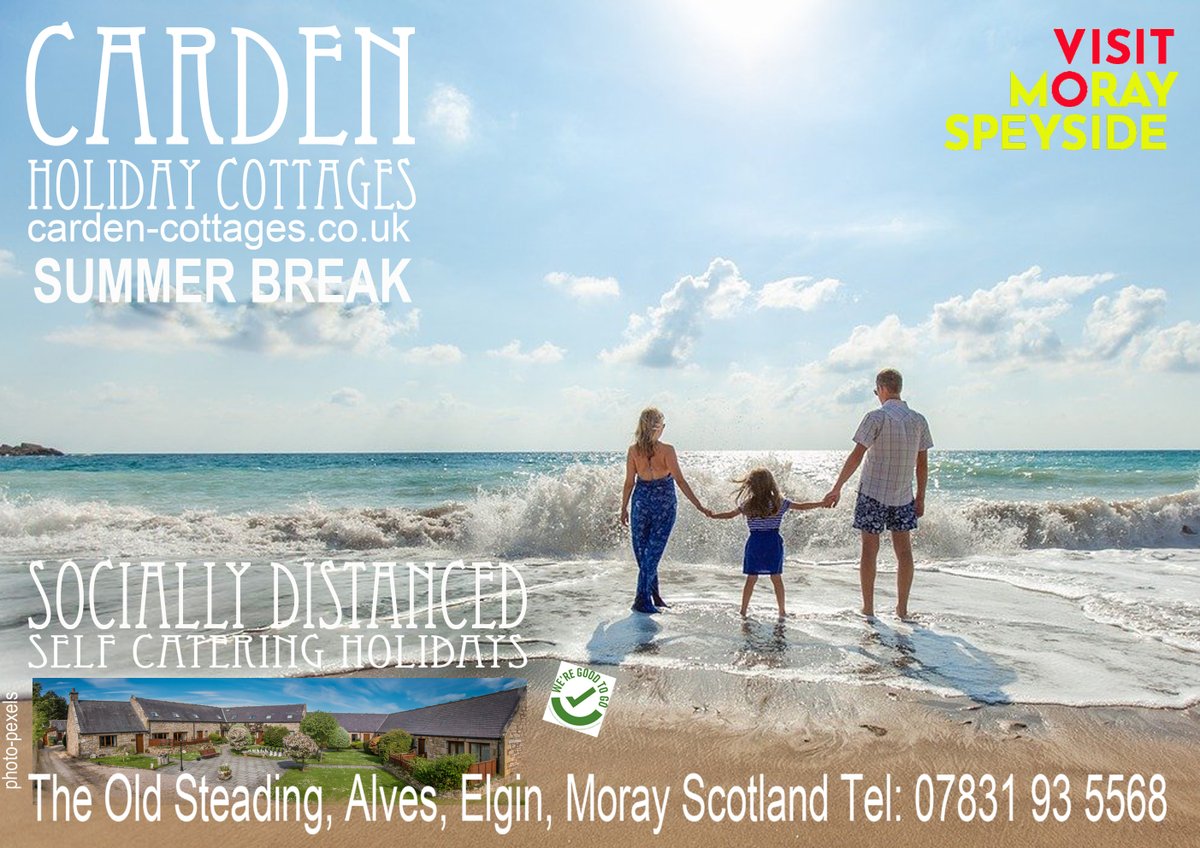 cardencottages's tweet photo. Azure skies, balmy breezes and magenta seas, It's hard to believe you're in Scotland.

https://t.co/xCglh1m7rT

Book now for a great break.
#relax @VisitScotland &amp; @MoraySpeyside for great #selfcatering #familyholidays in  #scotland https://t.co/vUmHJf8Qvj