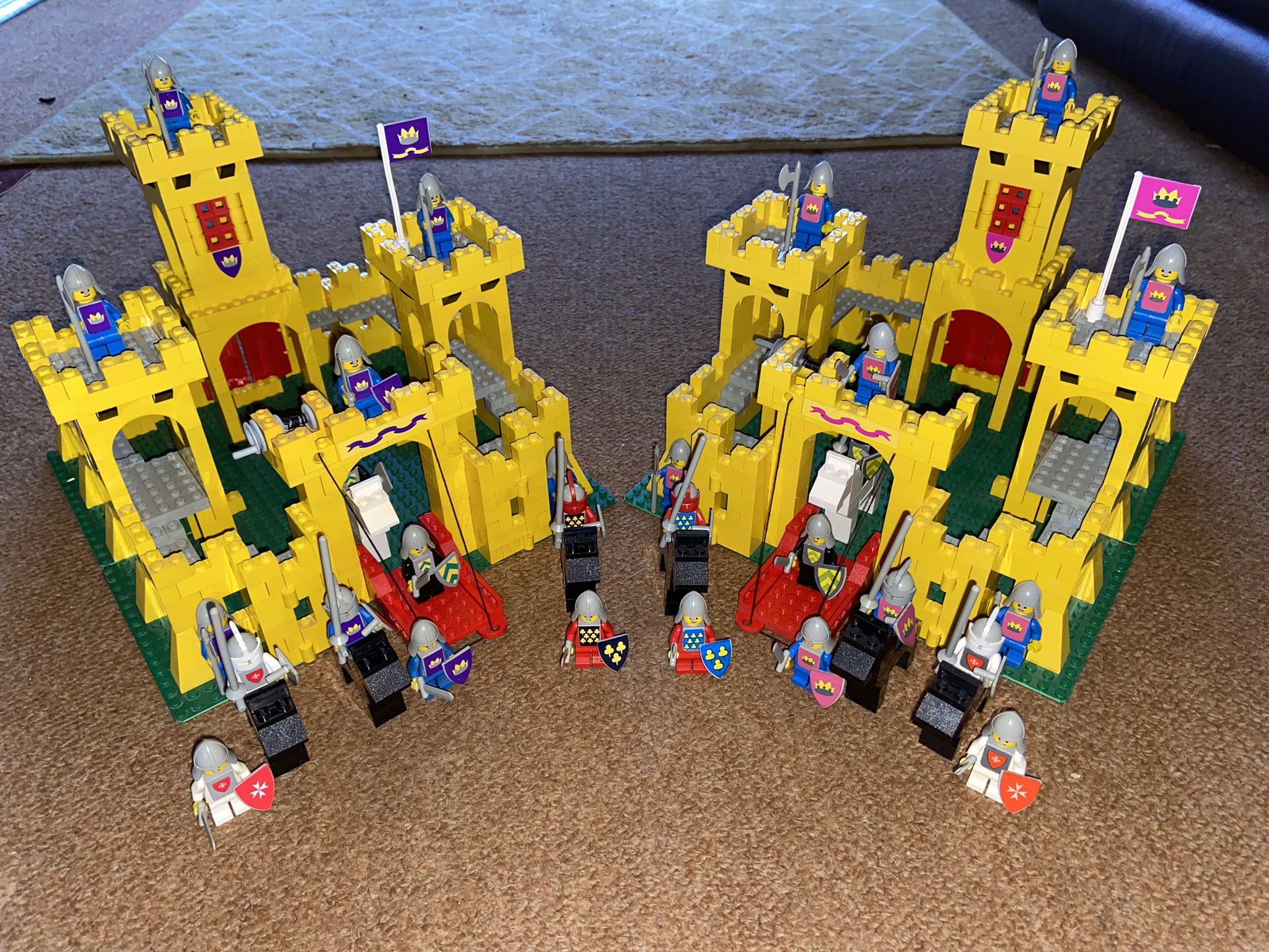 LittleJohn MD on Twitter: "Today we have both Lego Yellow Castle variations 375-1978, 6075-1981 #Lego #LegoYellowCastle https://t.co/usox0sgBZ2" / X