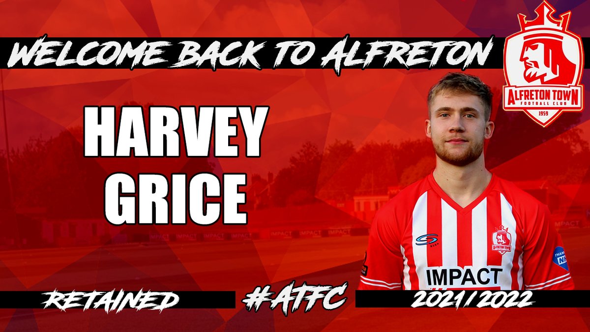 ✍️ 𝙃𝙀’𝙎 𝙊𝙉𝙀 𝙊𝙁 𝙊𝙐𝙍 𝙊𝙒𝙉

To complete our retained list, #ATFC Academy product <a href="/HarveyGrice01/">Harvey Grice</a> has agreed to stay at the Reds for the 2021/22 campaign. 

👉 alfretontownfootballclub.com/news/grice-sta…