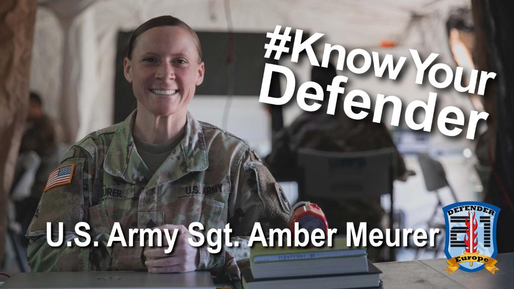 USArmyEURAF's tweet image. "It gives us the opportunity to work together and experience each other's culture."

Meet @USArmy SGT Amber Meurer, a paralegal specialist with 53rd IBCT, @FLGuard, who deployed to #Albania in support of #DefenderEurope 21. 

#KnowYourDefender @USEmbassyTirana