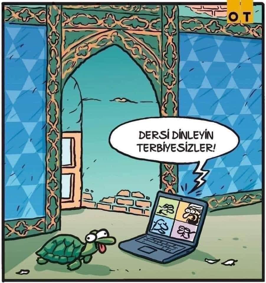 Pandemi boyunca çıkan en iyi karikatür buydu bence...