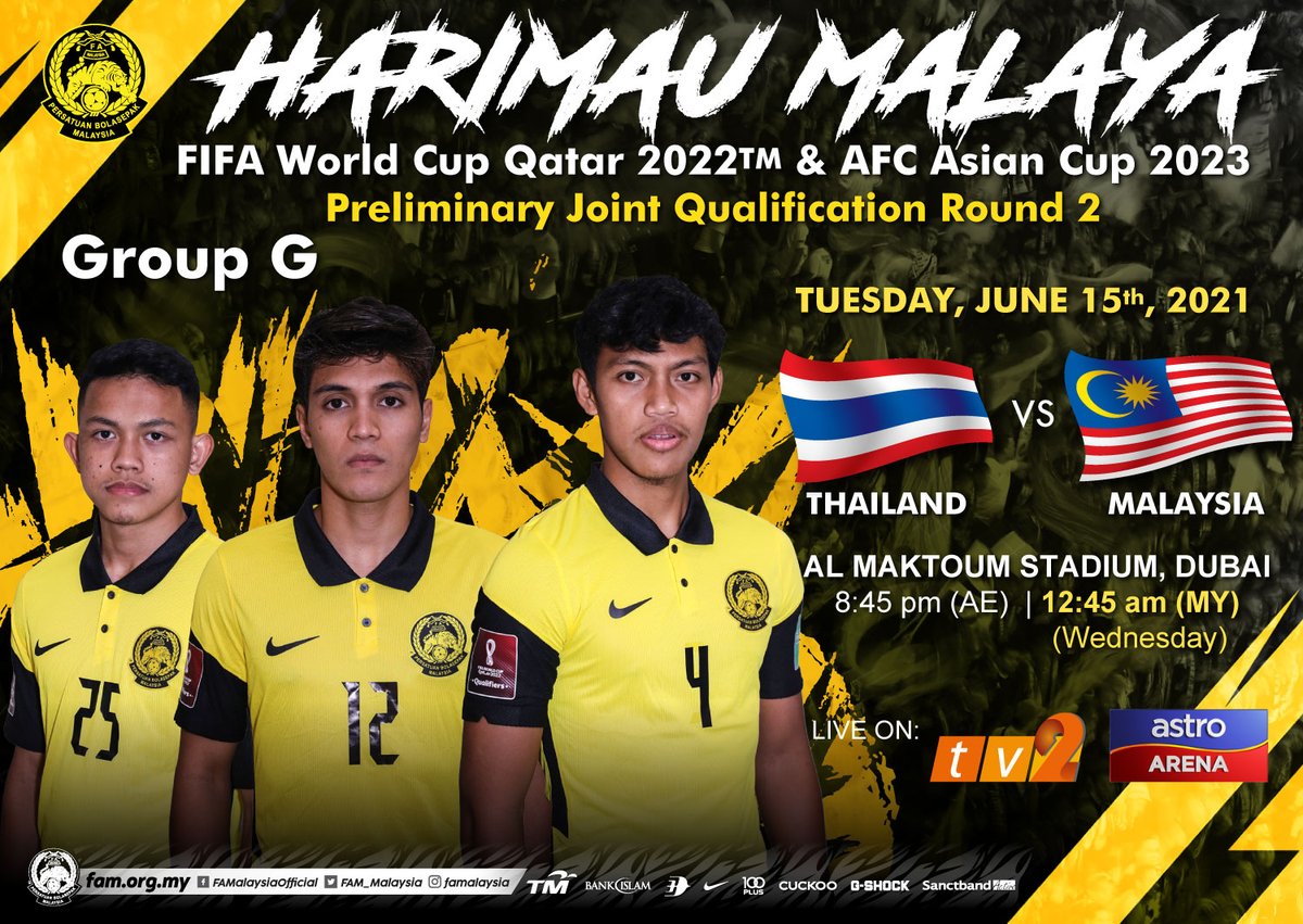 Malaysia lawan thailand 2021