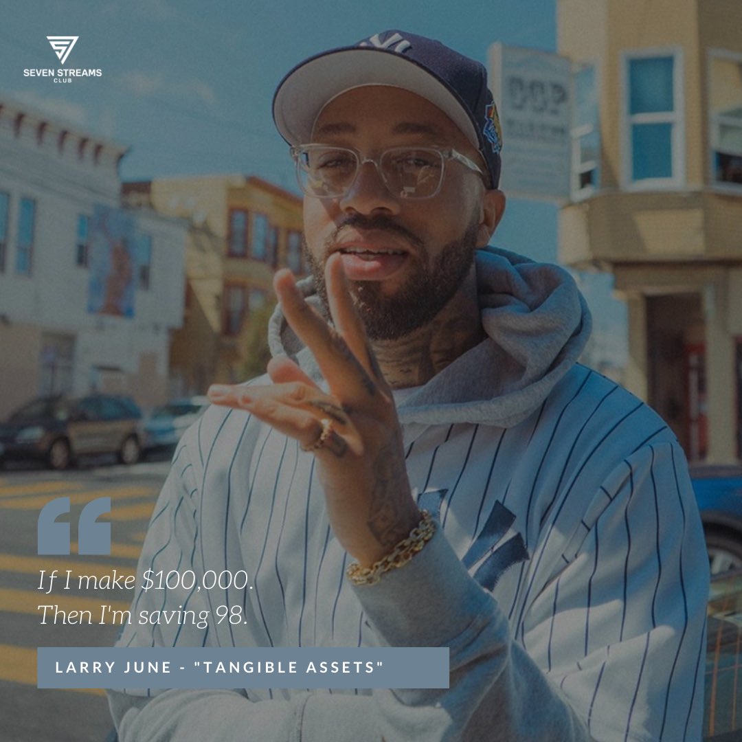 7StreamsClub's tweet image. We hear you @LarryJuneTFM 🗣🍊 #TangibleAssets