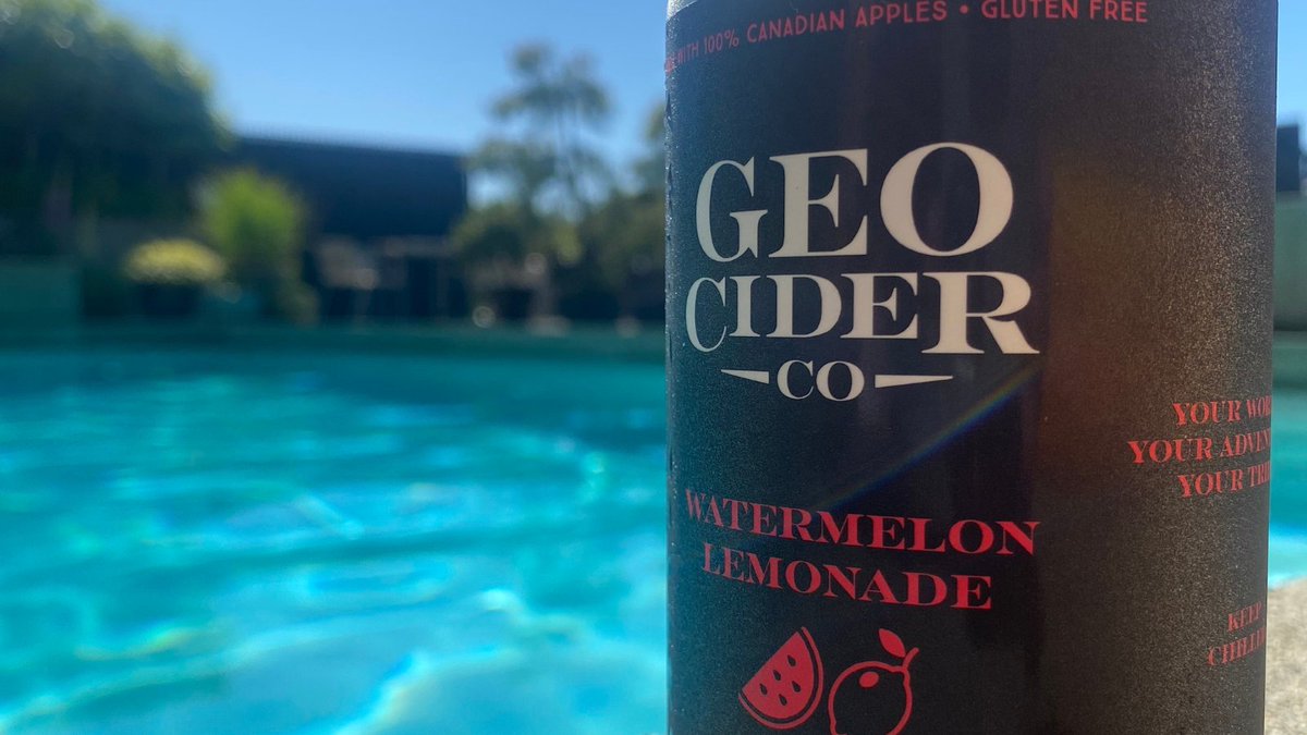 Summer pool days will be back (after the rain!)
Stock up now and be ready for a lazy pool day with Geo.
We open today at noon.
#geociderco
#ciderevolution
#watermelonlemonade
#pooldays