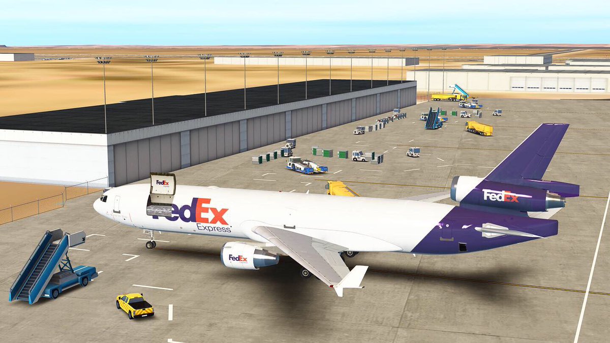 if_dallas's tweet photo. @FedEx at @DENAirport 
#if_dallas #leanderjdcosta #infiniteflight #ipadpilots #scenicmoonshotrepost #leanderdcosta04 #ifmonthly #avgeek #ifbestweekly @fedex_virtual #friendsnotfollowers #flydva 
•ALL RIGHTS ARE RESERVED,COPYRIGHT © if.dallas https://t.co/vF7p4gJkcj