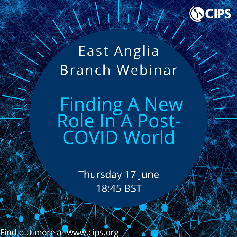 CIPSEastAnglia's tweet photo. Procurement professionals seeking new roles - learn to stand out in a crowded marketplace - attend the CIPS East Anglia webinar. Speakers - Dr John Glenn, CIPS Economist &amp; Jim Fowler, Hays. Book your free place here https://t.co/KU4YRiPVuu #procurement #recruitment #jobhunting https://t.co/lqCqut3Vf0