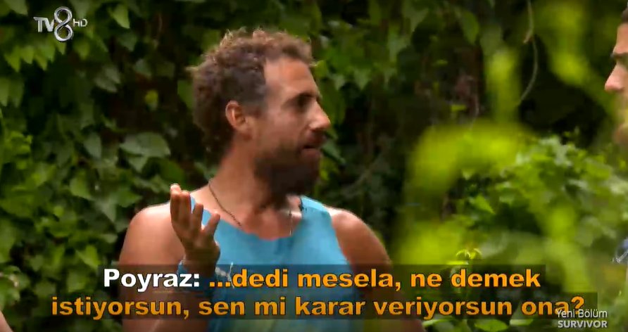 Aleyna'ya ve Batuhan'a burada kalmayı hak etmiyor derken de sen karar veriyordun sanırım poyraz efendi :)
#Survivor2021