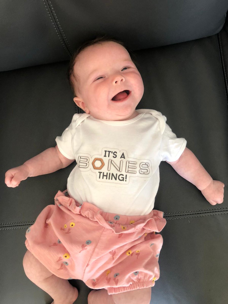TimNutter71's tweet photo. Meet Temperance ❤ @emilydeschanel @TJThyne @TamaraTaylor @David_Boreanaz #bones https://t.co/BsyF60PUJA