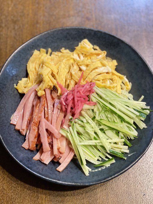 手作り冷やし中華美味しかった… 