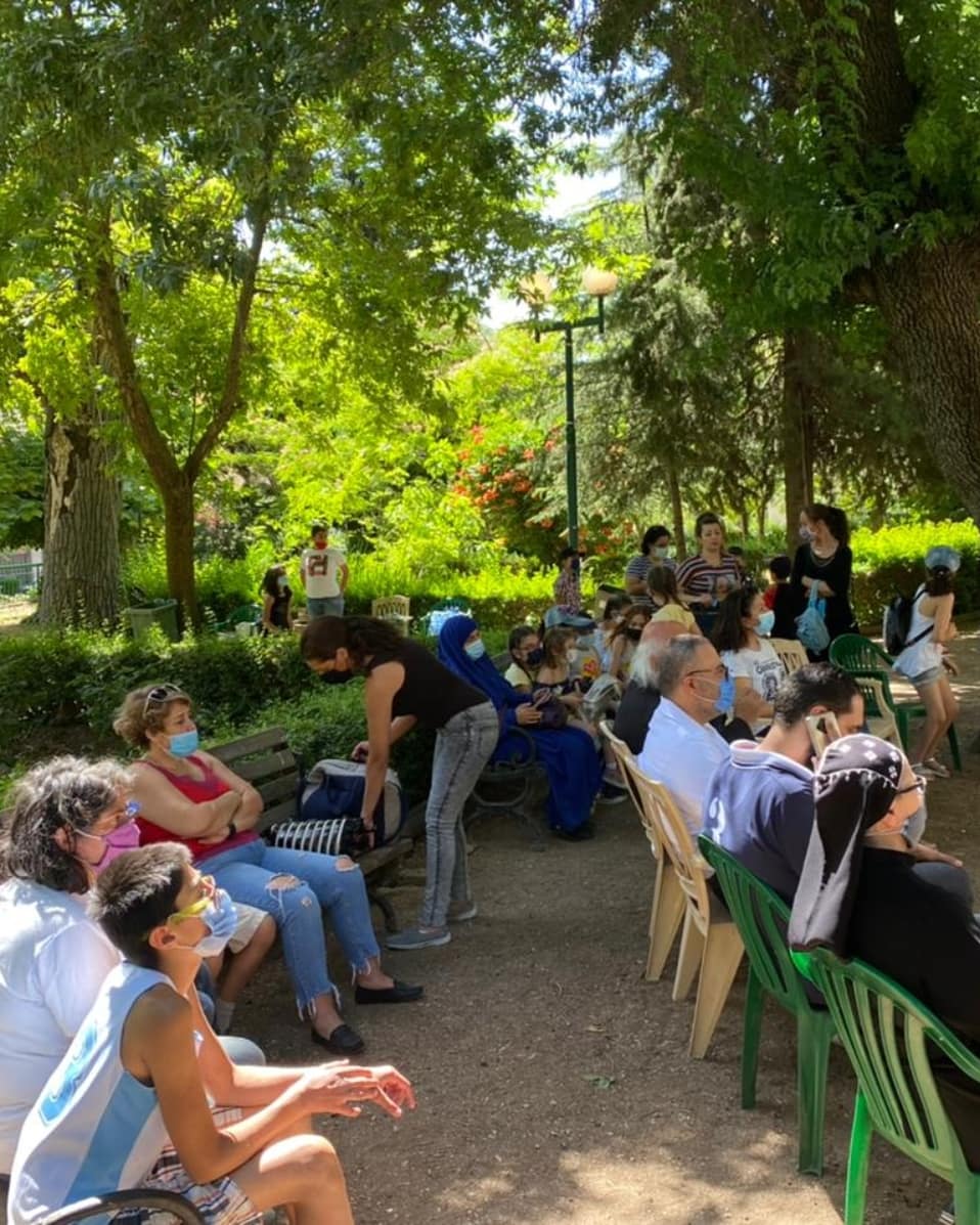 wvlebanon's tweet photo. On #WorldDayAgainstChildLabour, #WorldVision Lebanon organised a day for street working children &amp; their caregivers in Beqaa. Faith Leaders attended this activity &amp; explained about the importance of positive parenting, education &amp; children's rights.
#endchildlabour #childlabour https://t.co/q69gEcH9Lc