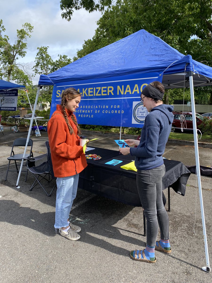 SalemNAACP's tweet photo. Learn about the Salem-Keizer NAACP at Salem’s Saturday Market today till 3! https://t.co/x4qbzDmVTb