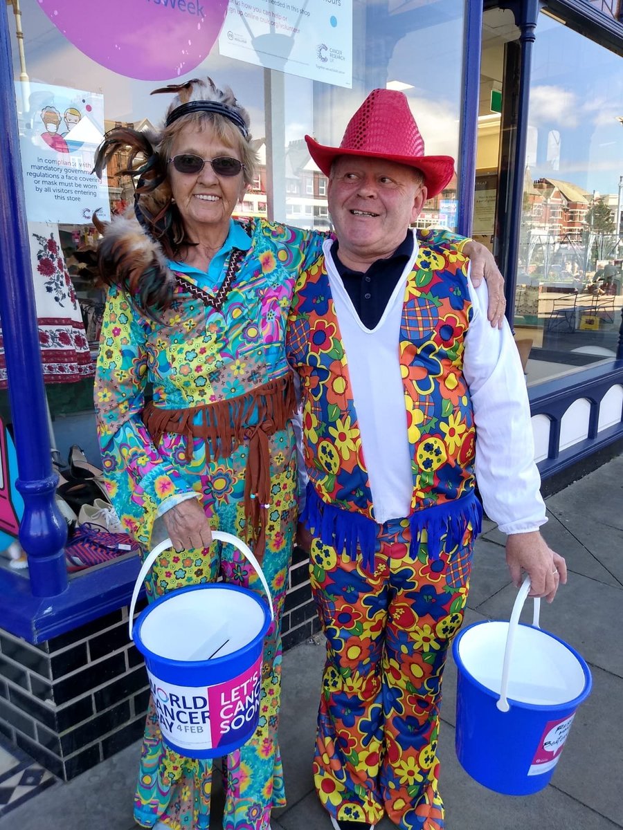 Come &amp; join us to help raise funds for our latest campaign in aid of Children and Young People. The campaign runs from 9 - 23 June. Ginga &amp; our volunteer Jean have already been out collecting donations. You can see they have under dressed for the occasion as usual. See you soon.