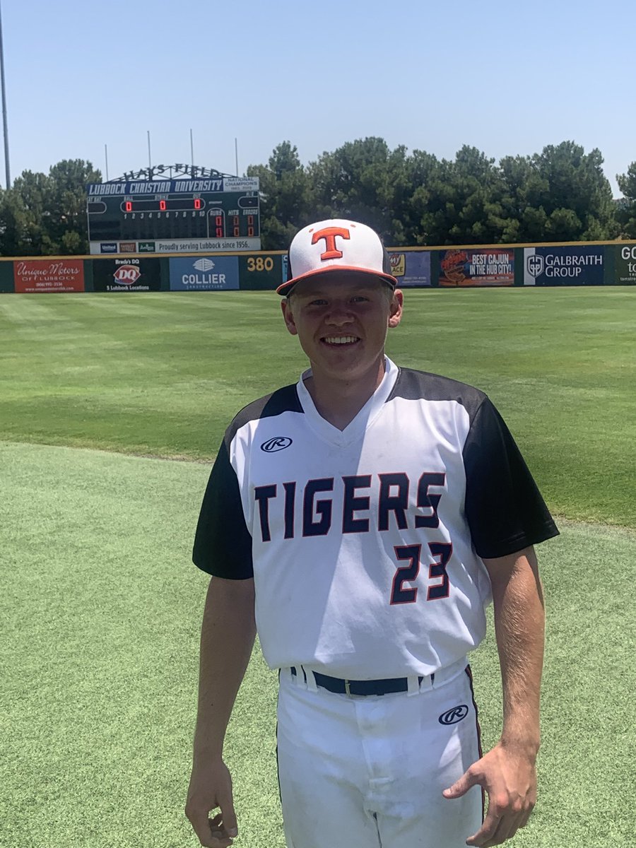 F: <a href="/TigersWtx/">Rawlings Tigers WTX</a> 8, Big Red Baseball 7
PoG: Hunter Anderson 5.2 IP, 4K, 2H, 0 ER
Hitter: Ryan Goodrich 2-4, 2 2B, 2 RBI