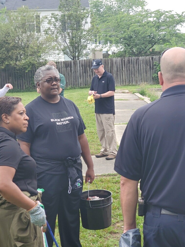A Day of Community:  Members of the La Plata community came together to hold a community walk, free COVID vaccination clinic, and clean up day in the Kent Avenue Corridor.  LPPD would like to thank our community partners for spending the morning with us.