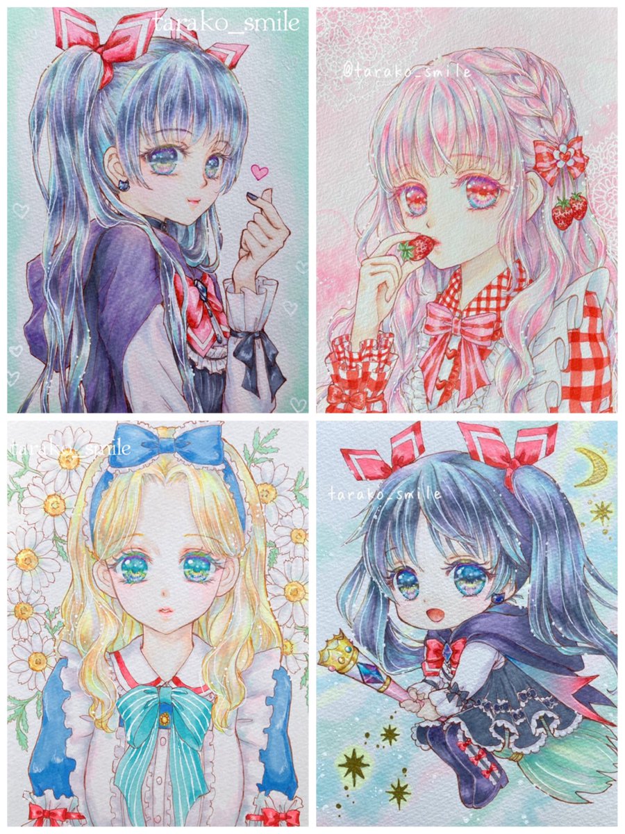 #2021年自分が選ぶ今年上半期の4枚

とにかく楽しんで描きました♡ 

#アナログ #イラスト 