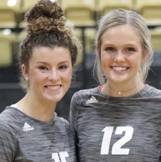 lkcarr's tweet photo. Very excited to watch these two compete in the @BigCountryFCA volleyball All-Star game today!! @PeytonWarren9 @haleylynn121 https://t.co/cznSI5SpeU
