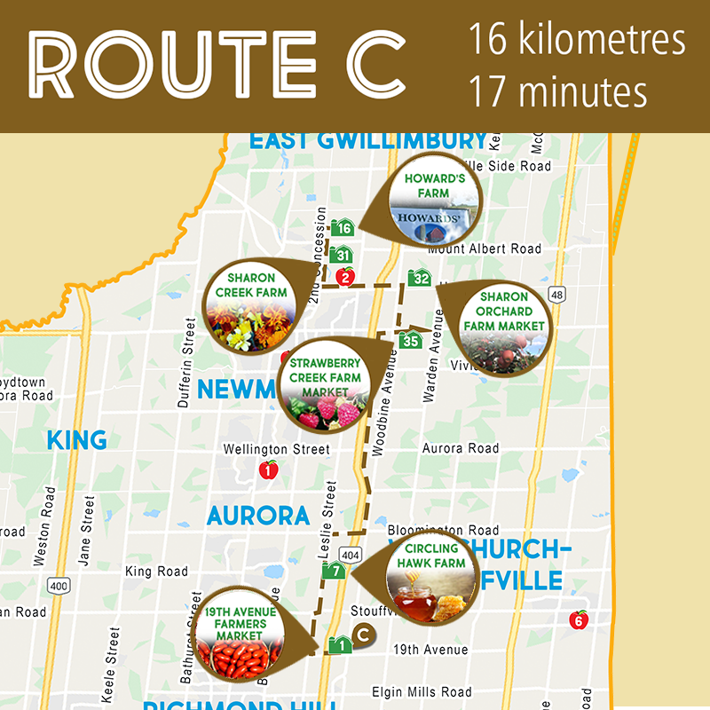 YorkFarmFresh's tweet image. Route C straddles Hwy 404 from Markham to East Gwillimbury.  Strawberries, honey, organic produce, eggs and locally raised meats can be purchased.

#passporttofresh #localfoodweek #visitydh