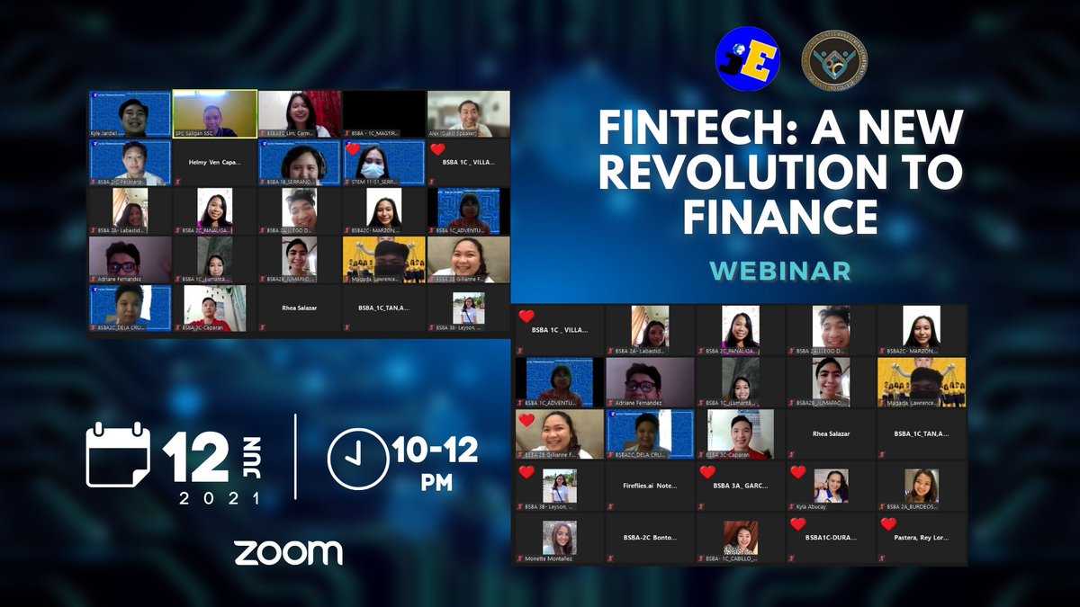 JFinexSPC's tweet photo. Happy Philippines Independence Day!

As we celebrate our country's independence day, the Junior Finance Executives promote financial freedom through financial literacy by successfully conducting a webinar entitled "Fintech: A New Revolution to Finance." https://t.co/3vznkGGEVo