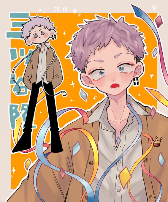 三ツ谷隆生誕祭21のtwitterイラスト作品