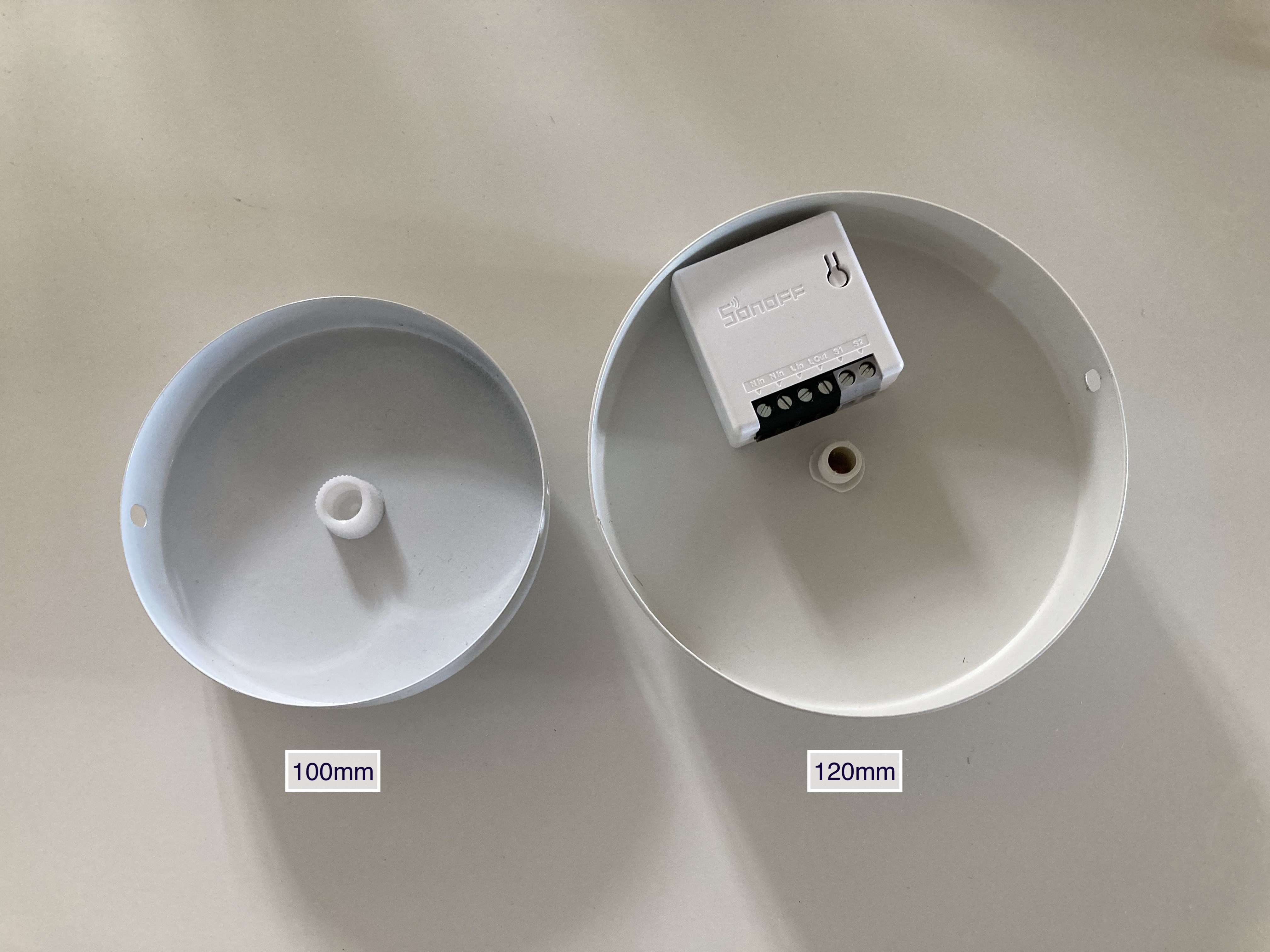 Sonoff mini ceiling rose deals