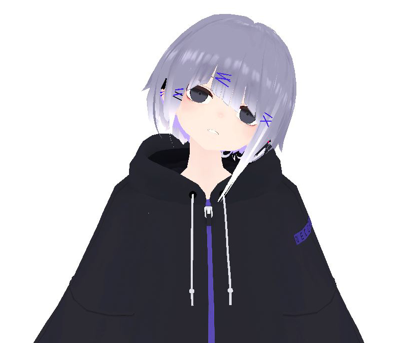 #アングラの子 ちょと色イジっただけ カワイイ～.. 口大きく開けるやり方わからんので一旦諦めました いつかわかるでしょう 