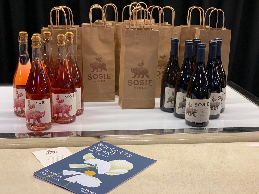 So happy to support Bouquets to Art at San Francisco's de Young Museum this year! The floral creations were more beautiful than ever. And our wine as good as always :)