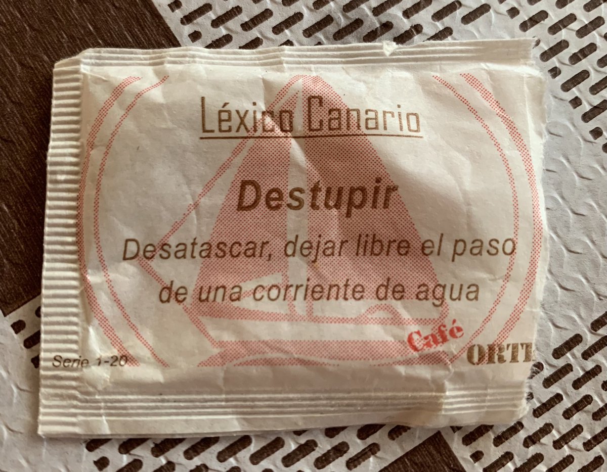 #Destupir. 
#LexicoCanario