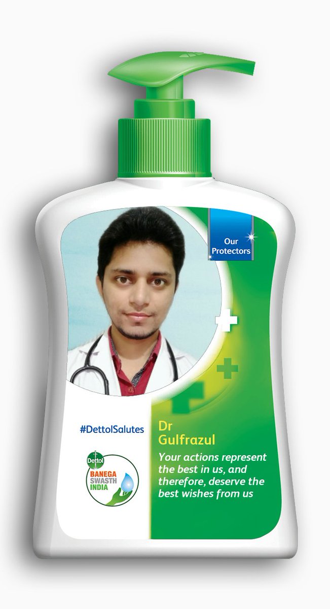 DrGulfrazul's tweet photo. #DettolSalutes #DettolSalute #dettol #ourprotectors https://t.co/B0Q469199h