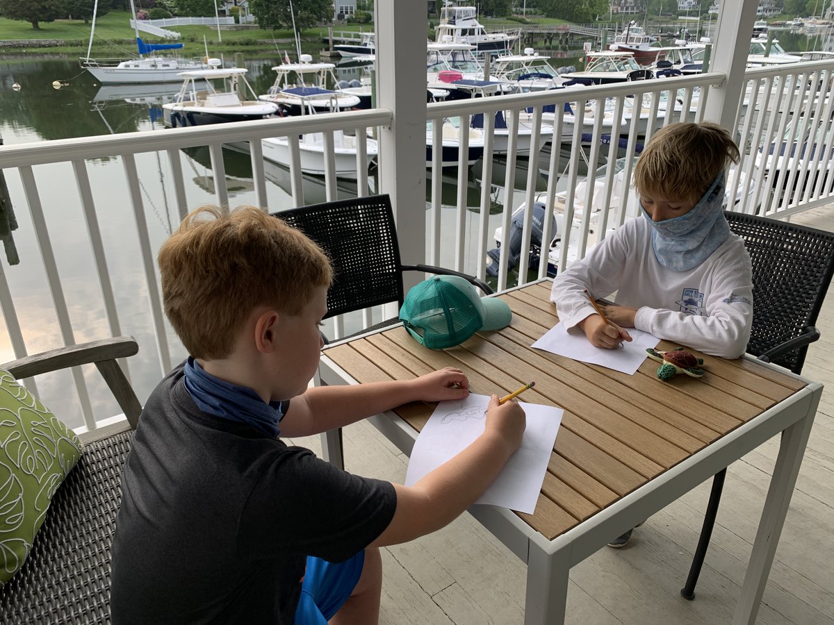 We have enjoyed so many visits by @RowaytonElem
 students after our virtual tours at the school to see the art in person and play I-SPY!!! RAC will have extended hours 10 am to 4 pm on <a href="/CTvisit/">CT Visit</a> Open House Day Saturday, June 12, come say hello #ArtLivesHere #ctvisit #rowaytonct