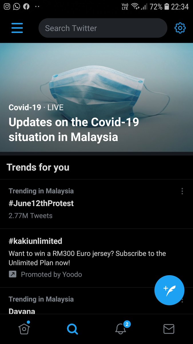 ChumaOgbu's tweet photo. Trending in #Malaysia today #june12thprotest ....we can never be silenced. We might not be in the country but we stand with every doing their best for Naija #KeepitOn https://t.co/cKj2g1T7zF
