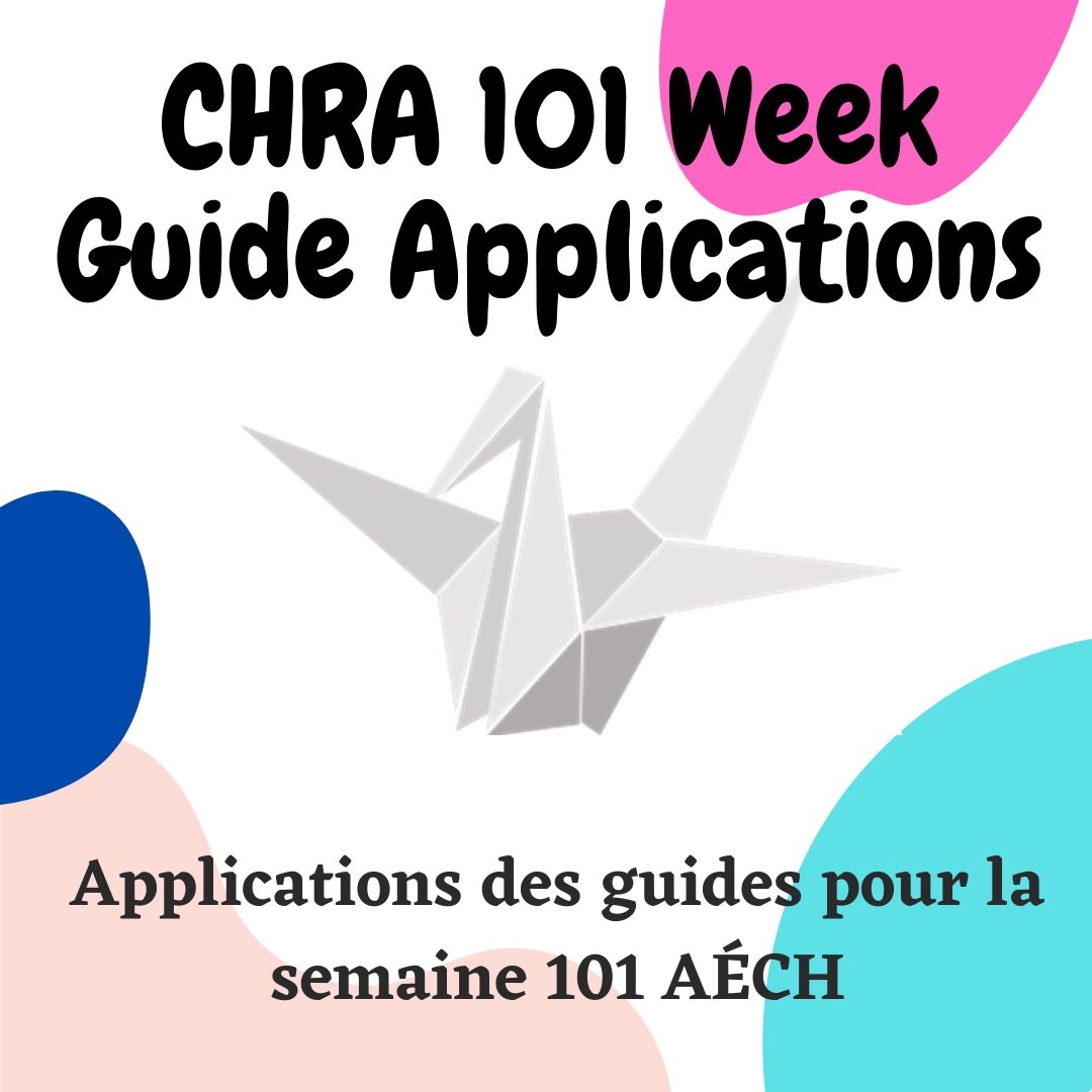 Les applications pour les guides de la semaine 101 sont maintenant ouvertes! On a hâte de vous voir en septembre!
🎉 🕊 
Applications for 101 week guides are now live! We can't wait to see you in September!

docs.google.com/forms/d/e/1FAI…