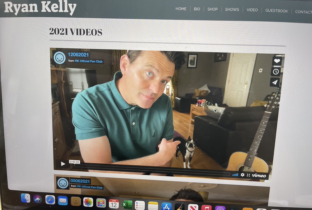 RyanKellyMusic's tweet image. 🎶🎶”…every bond you break, every video you make, I’ll be watching you…” 🎶🎶 This week’s RKFC video is up and ready…😉🎶🐶❤️ ryankellymusic.com