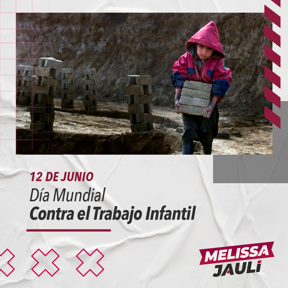 MelJauli's tweet photo. 👉🏻 La niñez es un momento para soñar y jugar, no para trabajar. 

Nuestros pequeños 🧒🏻👧🏻👶🏻 merecen vivir una vida llena de felicidad, con oportunidades para estudiar y divertirse. https://t.co/Szb50Jtvbo