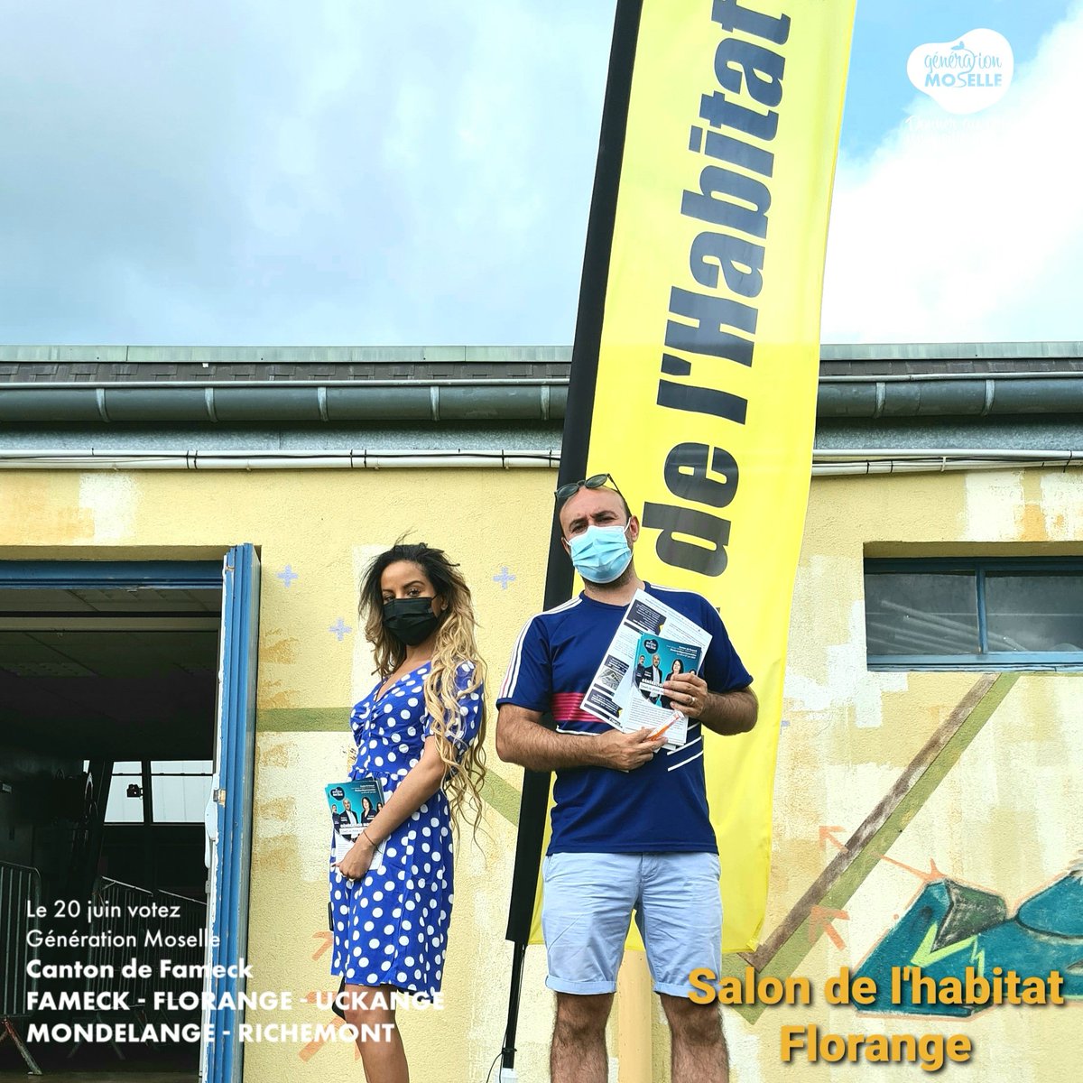GenerationMosL's tweet photo. Passage au Salon de l'habitat à #Florange en compagnie de Sabrina.

#moselledépartementales2021 
#générationmoselle 
#Moselle https://t.co/w4wAlzYSs9