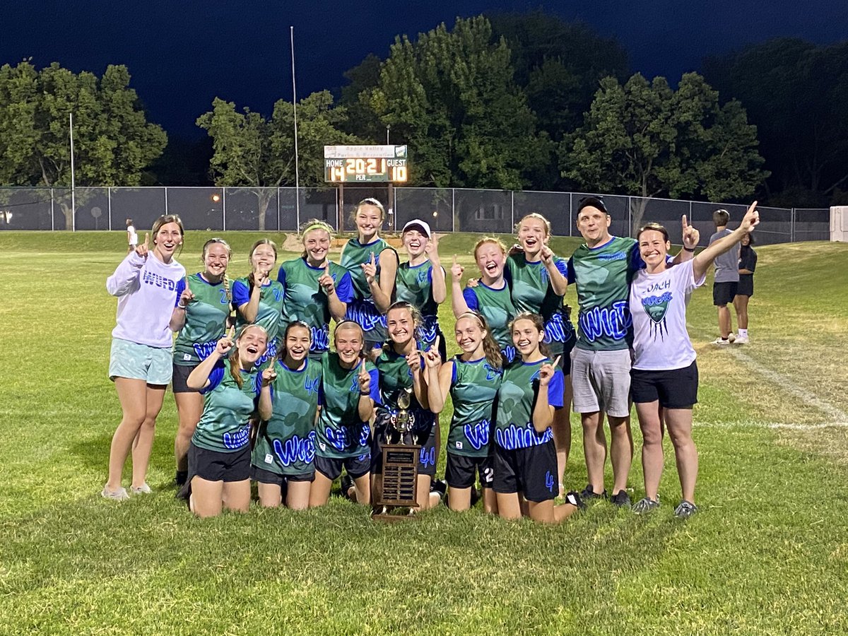 💚 💙 CONFERENCE  FINAL CHAMPIONS! 💚 💙 

Eagan 14 - 10 over Open World Learning in the Conference finals!

Great game played by all, a true team effort through and through.  

#champions #eaganHS #wufda #ultimate