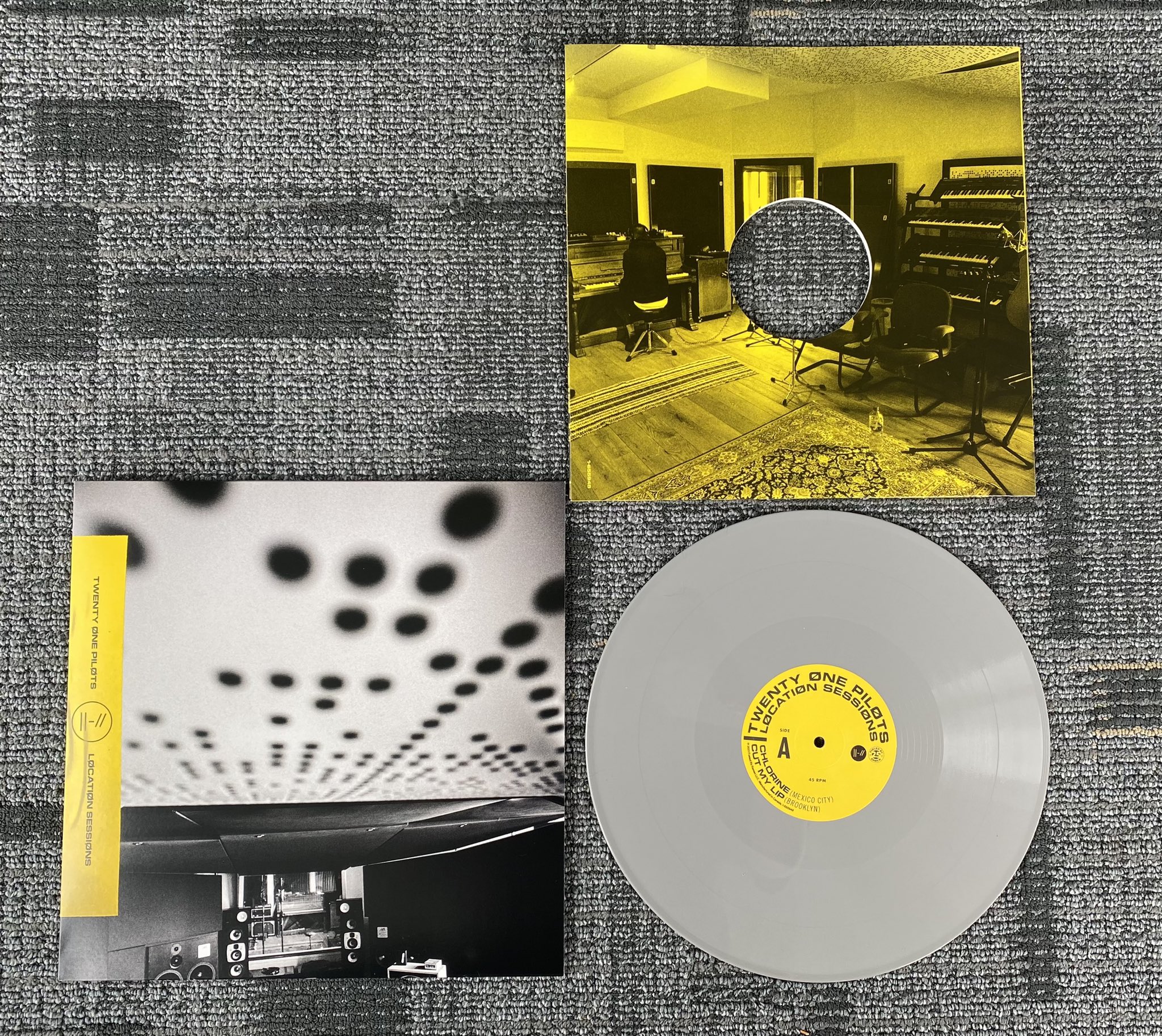 洋楽 twenty one pilots / Location Sessions Twenty One Pilots – Location Sessions – Vinyl (Grey, 12