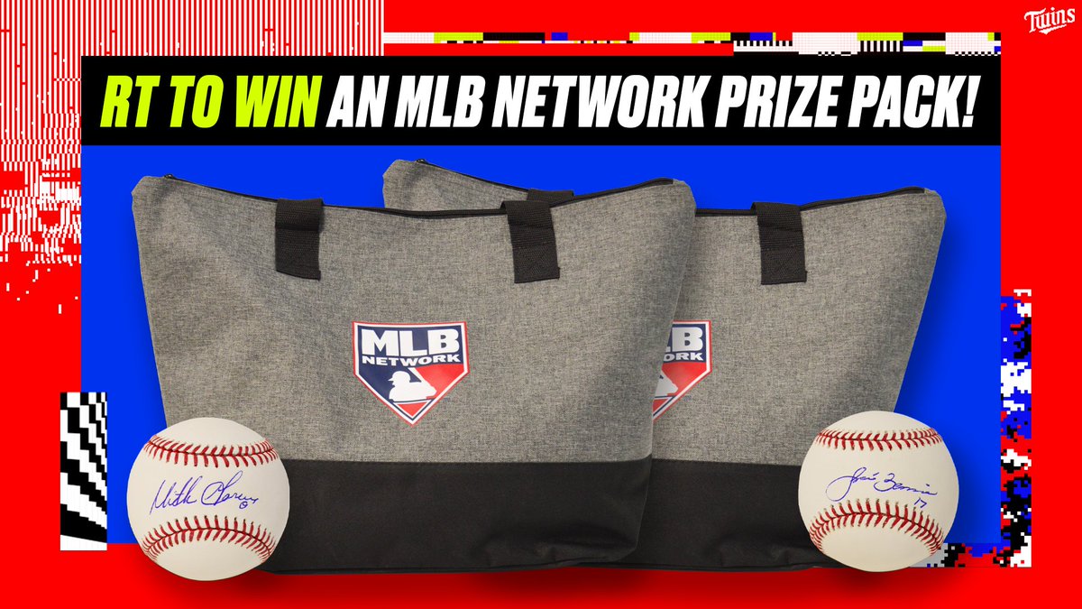 RT for a chance to win one of these <a href="/MLBNetwork/">MLB Network</a> prize packs!

Grab your MLB Network tote bag at tonight's game! Post a selfie with it using #QuickPitch and tagging <a href="/MLBNetwork/">MLB Network</a> &amp; <a href="/Twins/">Minnesota Twins</a> for your chance to be featured on Quick Pitch! atmlb.com/2RO5XoF