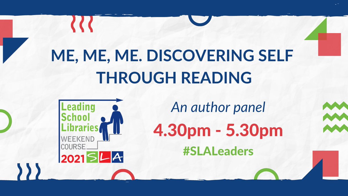 uksla's tweet photo. We're wrapping up a truly phenomenal #SLALeaders weekend with an exciting author panel! Join @nicolamorgan, @SarahHaggerHolt, @lauramucha and Marcia Williams as they discuss discovering the self through reading... ๐ https://t.co/3IuBtUcsdI