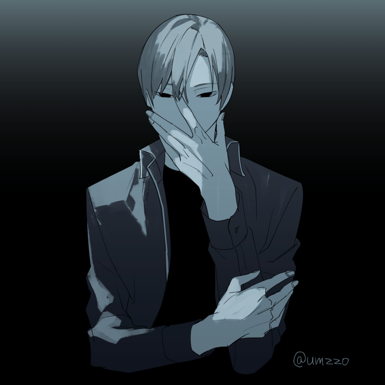 「黒 #ワートリ版深夜の真剣お絵かき60分一本勝負 」|うむぞうのイラスト