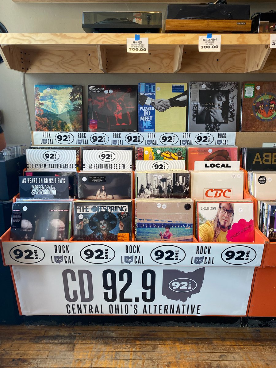 RADIORANDY's tweet image. It's what we do.
#rocklocal supporting #local on #RecordStoreDay 
@CD929fm