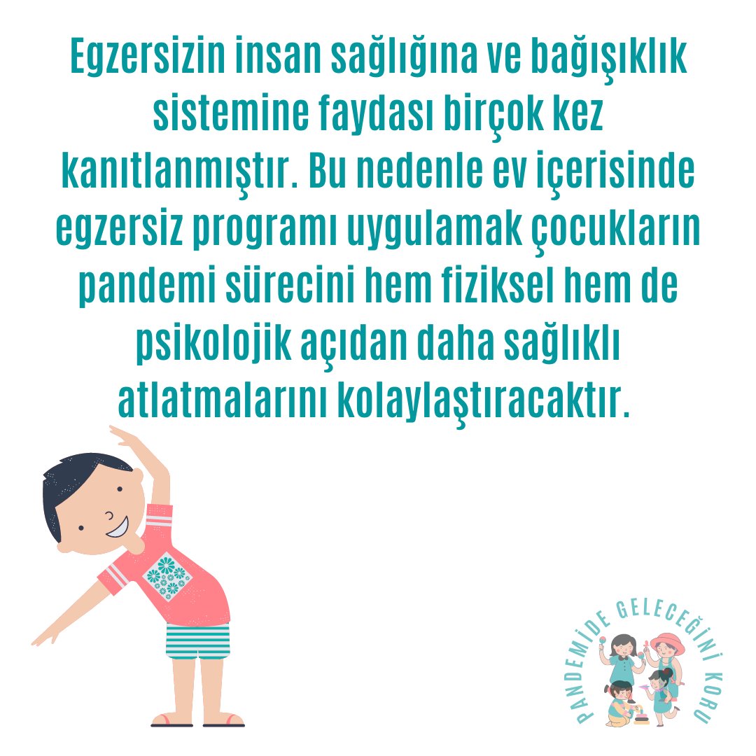 pandemivecocuk's tweet photo. "Pandemi Sürecinde Çocuklar İçin Egzersiz ve Beslenme"

Kaynakça: Türker, A. (2020). Spor bilimlerinde yeni fikirler-2. Akademisyen Kitabevi. S.195-211.

#çocukpsikolojisi #psikoloji #toplumruhsağlığı  #çocukgelişimi #gelişimpsikolojisi #pandemideçocukolmak #pandemiveçocuk https://t.co/gUhz2bGwEb