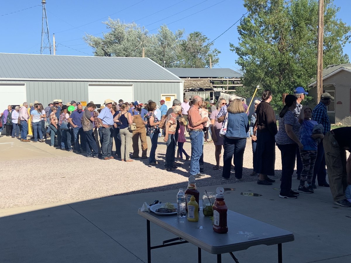 MtMECA's tweet photo. Southeast Electric Cooperative celebrated 75 years yesterday. Manager Jack Hamblin and family entertained with beautiful folk music, Board Trustee Dave Hayden provided his amazing horses for wagon rides, steaks served, kids’ activities and much more! https://t.co/OAzlxBU2dB