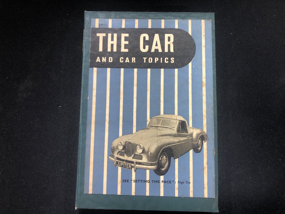 Today I collected over 3,000 #ClassicCar books dating back to 1920’s …. Will share on here my findings before adding them to my site, haven’t a clue what’s in there yet . Here is a The Car 1951 .