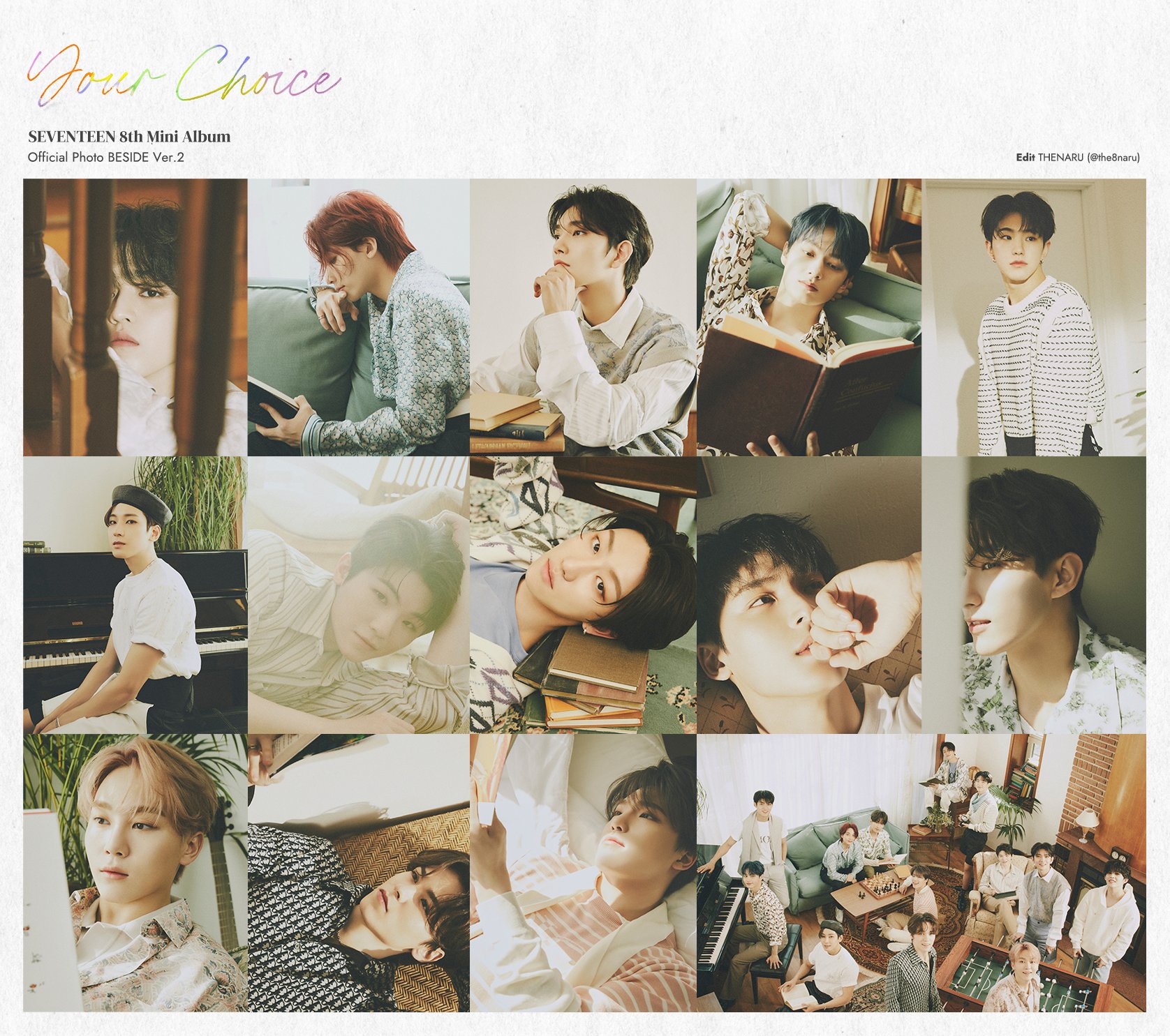 ウォヌ　SEVENTEEN　your　choice beatroad SEVENTEEN] Your Choice / Beatroad Gift Photocard - The 8 | eBay