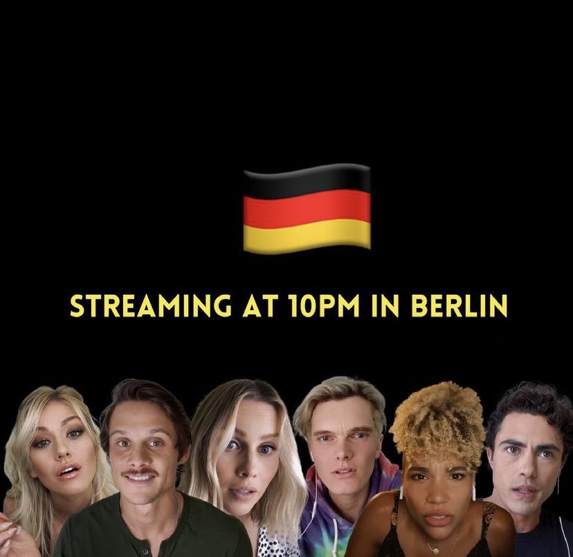 fraysblackstar's tweet photo. Me and my friend @alinaxkat just bought the Gold ticket and we watch #UntitledHorrorMovie together here in Germany! 🇩🇪 

So excited for today 💃🍷
And I can’t wait to see @LukeBaines @Kat_McNamara and @claireholt together on Screen! 👻🍿

My new UHM edit : https://t.co/YAdOiJDDYI https://t.co/OwLJOx937W