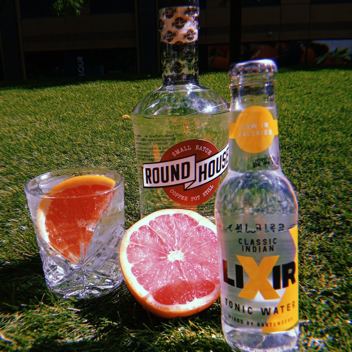 runninghorseAld's tweet photo. We are celebrating #WorldGinDay today with @RoundHouseGin &amp; @LixirDrinksUK  - a must try! https://t.co/Ew6o4EGe9H