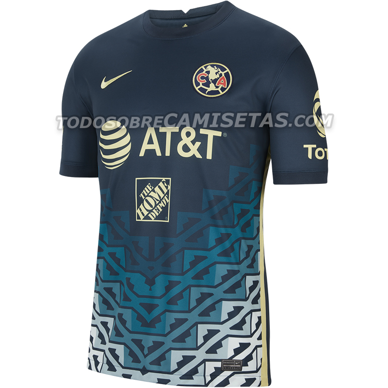 Jersey Visita de Club América 2021-22