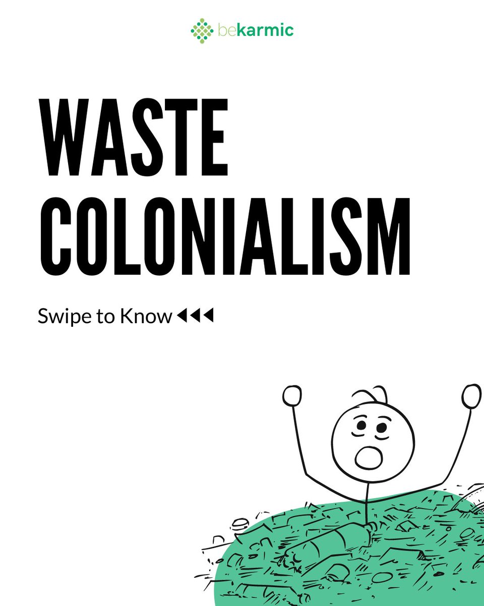 bekarmic's tweet photo. Here a word for you to ponder on this weekend! Yes, Waste Colonialism is prevalent and it's time that it's mended!
#environmentday #recycle #environment #wastecolonialism  #savetheplanet #gogreen #eco #reuse #ethicalfashion #upcycle #brisbane #plasticfree #BeKarmic #recycling https://t.co/rOoEBX7bme