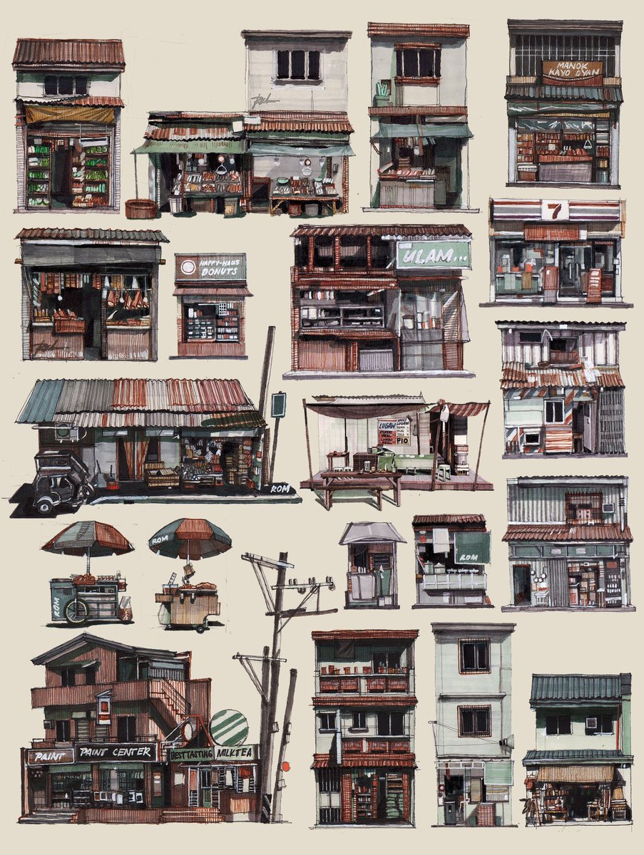 rommeldrawlines's tweet photo. Good day #FilipinoCreators 🇵🇭! Rommel here. I draw different local store facade using pen and markers 😁 https://t.co/nyuw8QhkKM
