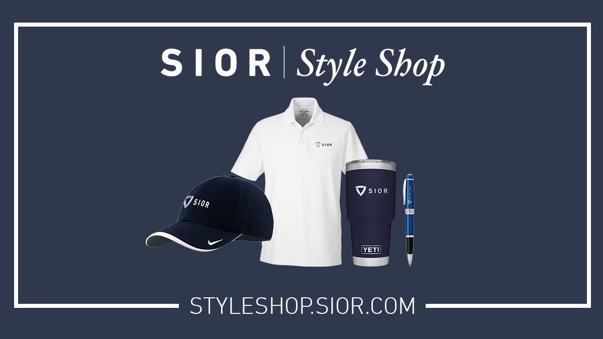 SIORglobal's tweet photo. Heading into the world again &amp; looking for the perfect piece to set you apart? Look no further than the #SIOR #StyleShop. From apparel to accessories, we have what you need to display your expertise. Because you earned it - why not promote it? https://t.co/GP26eo0bKd #CRE https://t.co/2fPVJGSnQp
